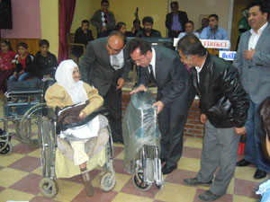 Engelliler için moral etkinliği