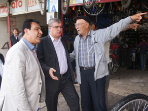 Milletvekili Güvenç, AK Parti İl Başkanı Erkoçu ziyaret etti