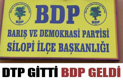 DTP indi, BDP asıldı