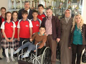 Öğrencilerden Anlamlı Destek  