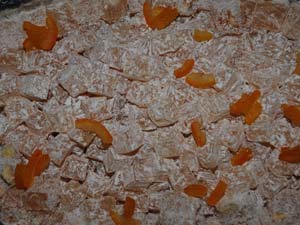 Turunçtan lokum üretti