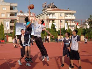 Özel Sanko Okulları Streetball Turnuvası Düzenleyecek