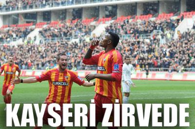 Kayseri zirveye yerleşti
