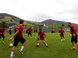 A Milliler, Finlandiya Maçı Hazırlıklarını Sürdürdü