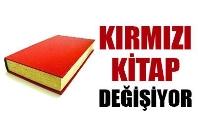 ‘Kırmızı kitap’ değişiyor