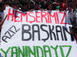 Diyarbakırlılar Aziz Yıldırıma Sahip Çıktı
