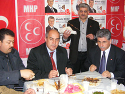 MHPden Tekkede mangal akşamı