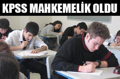 KPSS davalık oldu 