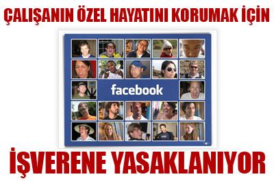 Alman işverene Facebook yasağı