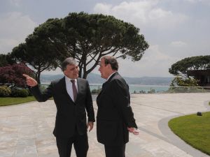 Cumhurbaşkanı Gül, Gerhard Schroeder İle Görüştü