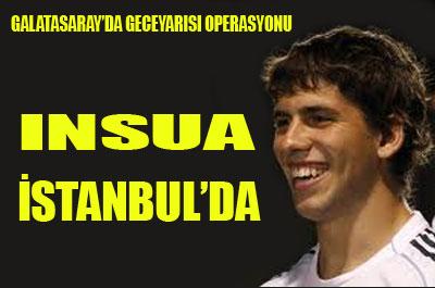 Insua da geldi