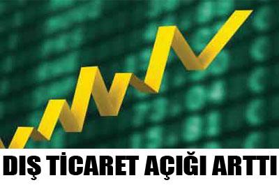 Dış ticaret açığında büyük artış