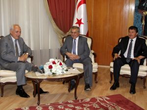 İstanbul Valisi Hüseyin Avni Mutlu, Kktc Başbakanı Küçük İle Görüştü