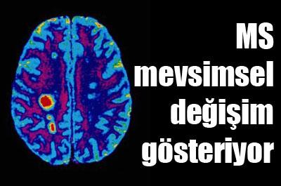 MS mevsimsel değişim gösteriyor