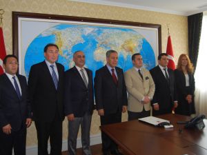 Arınç, Medya-iş Sendikası Yönetim Kurulunu Kabul Etti