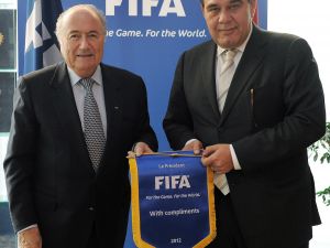 Tff Başkanı Demirören, Fıfa Başkanı Blatteri Ziyaret Etti