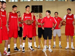 Türkiye Ümit Milli Basketbol Takımı Bolu’da Çalışıyor