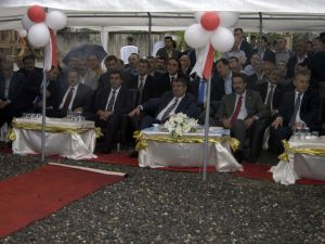 Bakan Şahin, Öğrenci Yurdunun Temelini Attı