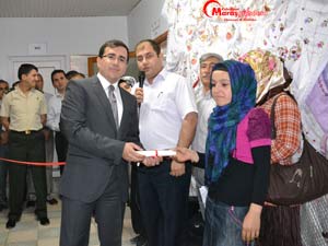 Andırında yıl sonu sergisi açıldı