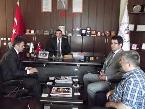 Judo Federasyon Başkanı İl Müdürümüzü Ziyaret Etti