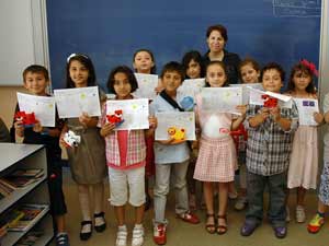 Yıl Sonu Karne Sevincine Velilerde Katıldı