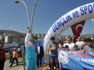 Trabzon Olimpiyat Ruhu İçin Yürüdü