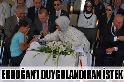 Küçük kız Başbakanı duygulandırdı