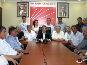 Chp Genel Başkan Yardımcısı Günaydın Konyada