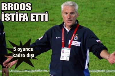 Hugo Broos istifa etti