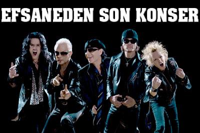 Scorpionstan son konser