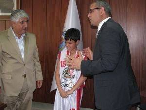 Türkiye Şampiyonu Olan Sorgun 12 Dev Adam Spor Okulu Sporcuları Ödüllendirildi