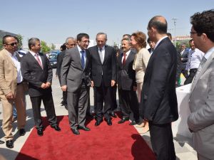 Kalkınma Bakanı Yılmaz Aksarayda