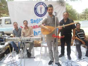 Sağlıkçılar kapıçam da piknik yaptılar  