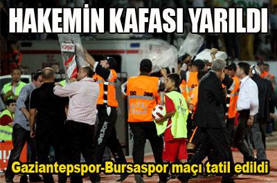 Maç Tatil Edildi