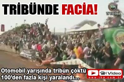 Brezilyada Tribün Çöktü!