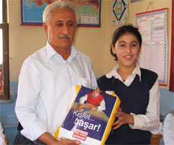 Kürtül Celilli İlköğretim okuluna ziyaret