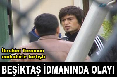 Beşiktaş İdmanında Olay