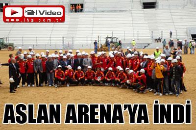 Galatasaray, Türk Telekom Arenaya Ayak Bastı