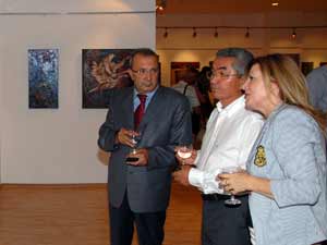 Ressam Aynur Açıkgöz Sergi Açtı