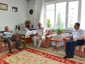 Bahaettin Karakoç’a Taziye Ziyareti