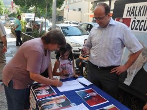 Soma Chpden Tutuklu Vekiller İçin İmza Kampanyası