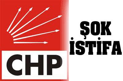 CHPde Şok İstifa