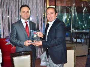 Adliye Mensupları, Pehlivanoğlu Ailesine Veda Yemeği Verdi