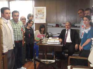 Güvenç, Engeliler Yardımlaşma Derneğini Ağırladı