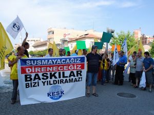 Kesk, Gözaltılara Tepki Gösterdi