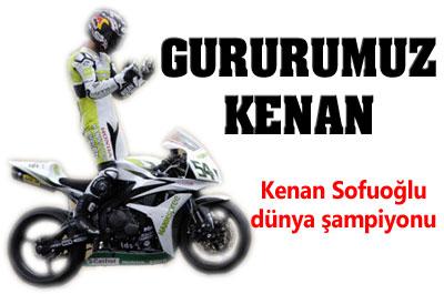 Kenan Sofuoğlu dünya şampiyonu