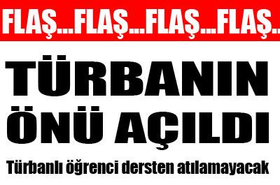 Türbanlı Öğrenci Dersten Atılamayacak