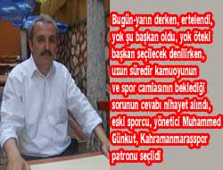 Başkan Günkutun İlk Açıklamaları