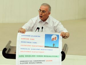 Chp’li Ensar Öğüt, Meclis Kürsüsünde Ceket Ve Kravatını Çıkardı