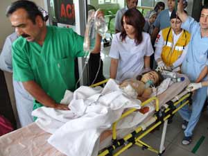 Otomobil Yayaya Çarptı:1 Yaralı